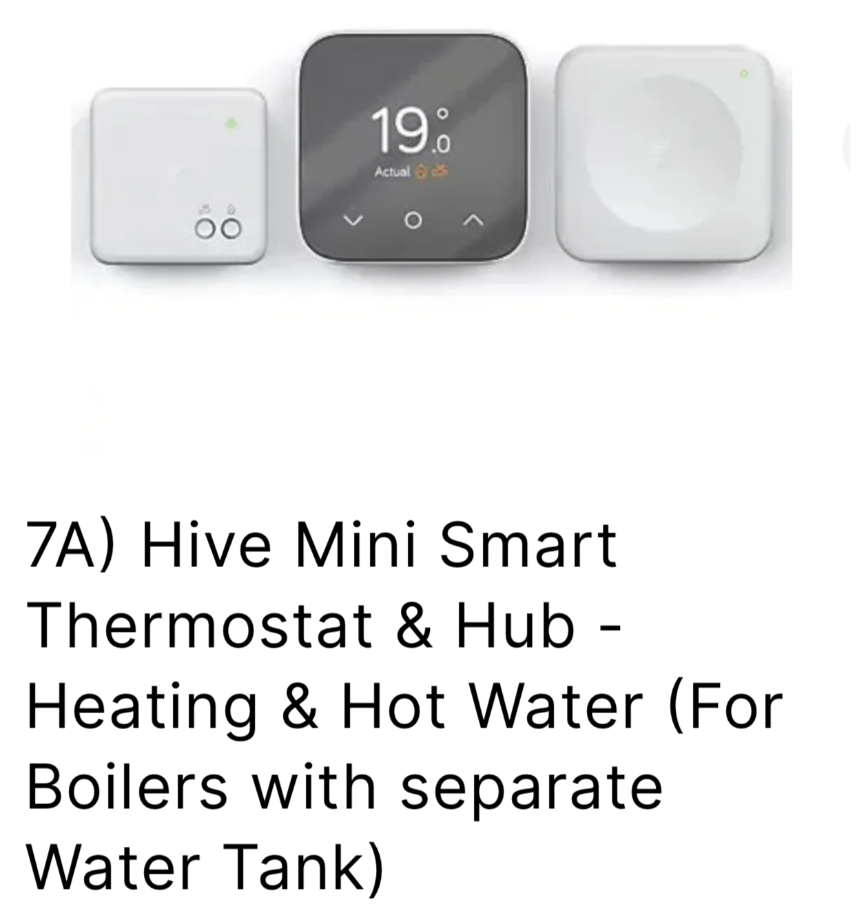 SUPPLY AND INSTALL HIVE HEATING AND WATER CONTROLLED BY YOUR MOBILE (For Boilers with Separate Water Tank)