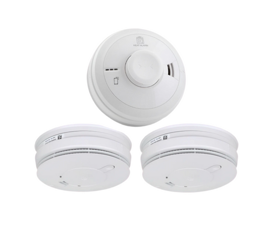 SUPPLY AND REPLACE 2x Smoke Alarm & 1xHeat Alarm