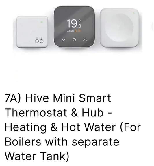 SUPPLY AND INSTALL HIVE HEATING AND WATER CONTROLLED BY YOUR MOBILE  (For Boilers with Separate Water Tank)