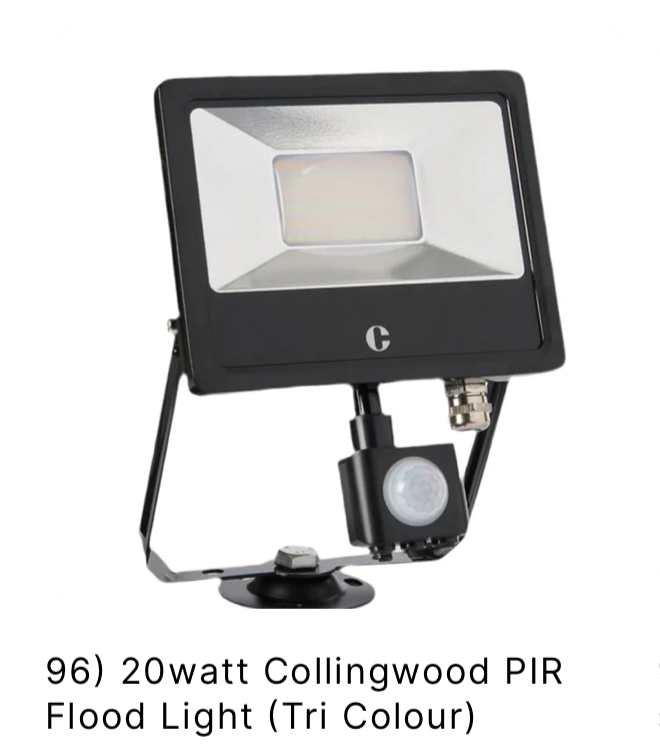 SUPPLY AND REPLACE 20Watt PIR MOTION SENSOR FLOODLIGHT