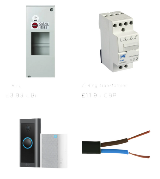 SUPLLY AND INSTALL MAINS RING DOORBELL LINKED TO PHONE (RING INCLUDED)